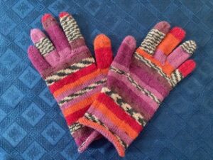 Fun gloves for my daughter