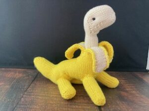Bananasaurus Knit